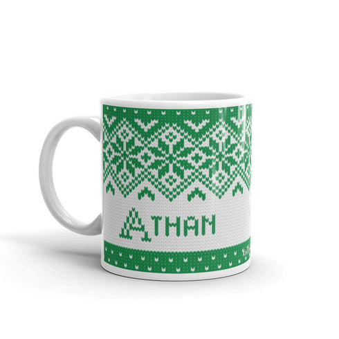 Personalized Snowflake Mug